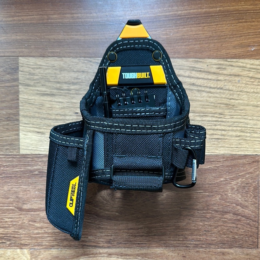 ToughBuilt Tape Measure / Utility Knife Pouch + Notebook & Pencil